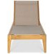 Outdoor Complements Brown Veluna Poolside Reclining Chaise