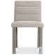 Monolith Beige Performance Fabric Side Chair Set of 2