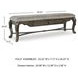 Maylee Gray Bench