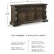Maylee Dark Brown Buffet