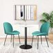 Alto White And Black Bistro Table