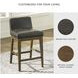 Cabalynn Brown Counter Height Stool Set Of 2