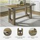 Cabalynn Light Brown Rectangular Counter Height Dining Table