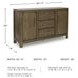 Cabalynn Light Brown Dining Server
