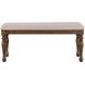 Joanna Brown 44" Upholstered Bench