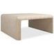 Bridge The Gap Oatmeal Upholstered Rectangular Cocktail Table
