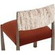 Baymont Meg Rust and Terri Nutmeg Upholstered Dining Chair Set of 2