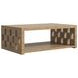 Verge Brown Rectangular Occassional Table Set