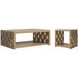 Verge Brown Rectangular Occassional Table Set
