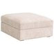 Daley Beige Square Modular Storage Ottoman