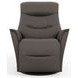 Relax Dallas Stout Leather Small Glider Power Recliner with USB Charging