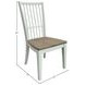 Americana Modern Cotton Spindle Back Dining Chair Set of 2
