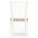 Americana Modern Cotton Spindle Back Dining Chair Set of 2