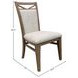 Americana Modern Cotton Upholstered Dining Chair Set of 2