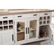 Americana Modern Cotton 66" Quartz Insert Buffet