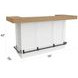 Americana Modern Cotton 78" Quartz Insert Bar