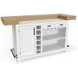 Nantucket Cotton 78" Quartz Insert Bar