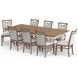 Americana Modern Cotton 88" Trestle Extendable Dining Table