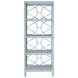 Danielle Painted Light Blue Etagere with 4 Shelves