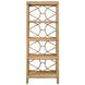 Danielle Brown Etagere with 4 Shelves