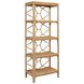 Danielle Brown Etagere with 4 Shelves