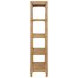 Danielle Brown Etagere with 4 Shelves