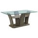 Simms Gray 72" Rectangular Dining Table