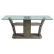 Simms Gray 72" Rectangular Dining Table