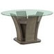 Simms Gray 54" Round Dining Table