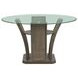 Simms Gray 54" Round Dining Table