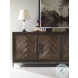 Blake Brown Rustic 4 Door Credenza