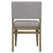 Flex Sandbar Oak and Gray Upholstered Side Chair