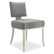Reserved Seating Pewter Upholstered Side Chair Set of 2