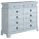 Summer Creek Blue 11 Drawer Dresser
