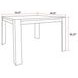 Cedar Fork Smoked Arabica 54" Square Counter Height Dining Table