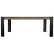 Cedar Fork Smoked Arabica 78" Rectangular Dining Table