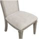 Mariana Gray and Cream Upholstered Side Chair Set of 2