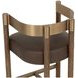 Marcelo Eglinton Espresso Upholstered Bar Stool