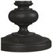 Atrium Black Round Spot Accent Table