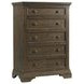 Olivia Rosewood 5 Drawer Chest