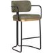 Jalen Ivanhoe Pine Upholstered Bar Stool