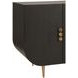 Deluca Black 4 Door Buffet