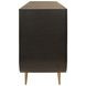 Deluca Black 4 Door Buffet