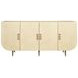 Deluca Beige 4 Door Buffet