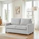 Dena Light Grey 71" Upholstered Sleeper Sofa
