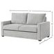 Dena Light Grey 71" Upholstered Sleeper Sofa
