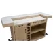 Escape Glazed Natural Oak 78" Bar