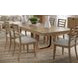 Escape Glazed Natural Oak 84" Extendable Dining Table