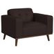 Fate Pebble Brown Upholstered Chair