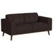 Fate Pebble Brown 69" Loveseat